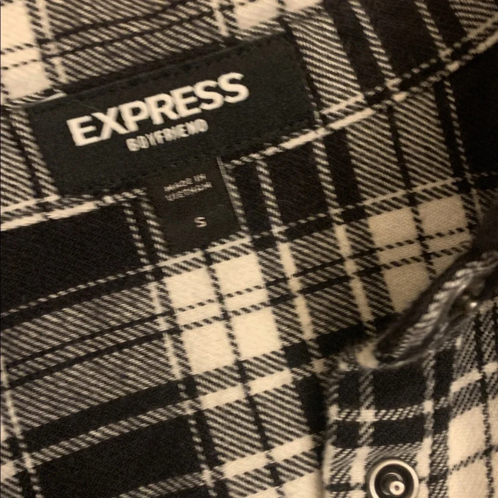 Express size S button up and legging - Picture 3 of 11